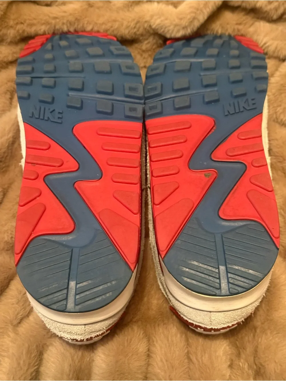Nike Men’s Air Max 90 Athletic Club — University Red - Size 10.5